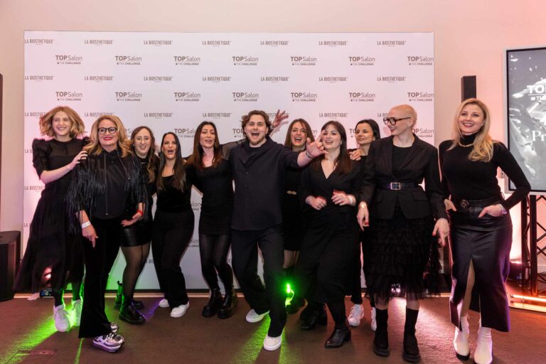 Pre Party von La Biosthetique bei der Top Hair Messe in Düsseldorf - Teamfoto