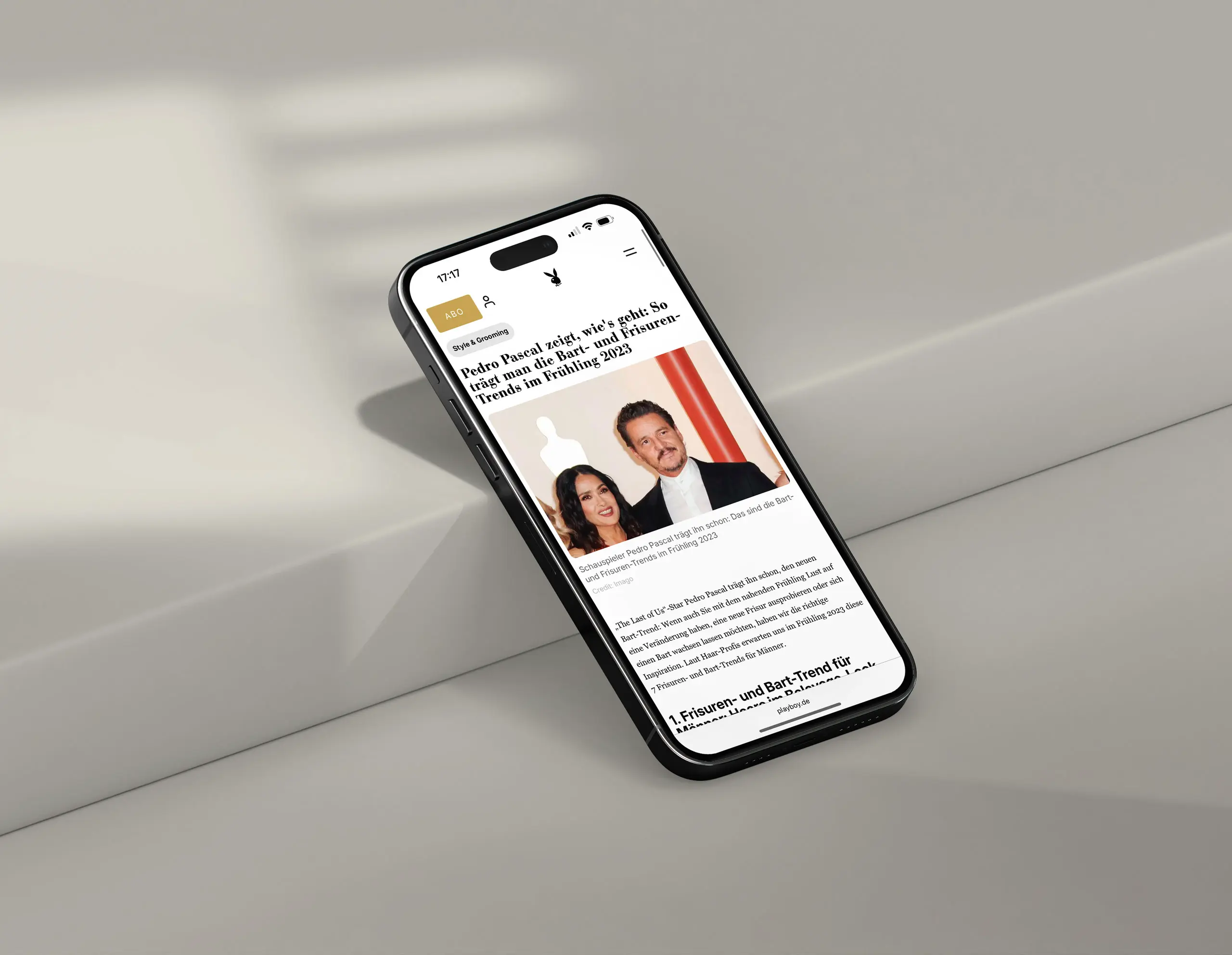 Maximilian Meyer Friseur Unterhaching Presse Playboy Bart und Trendfrisuren 2025 02 04